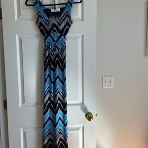 Vintage Havana Cutout Maxi Dress